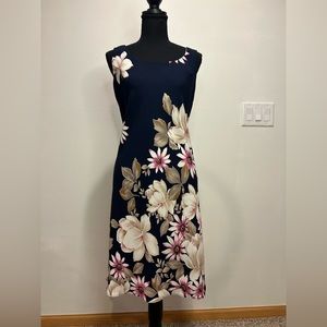 Vintage S.L. Fashions Floral Dress